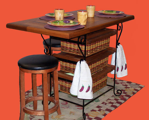 Foxcreek Baskets Island-36" Tall 29X50