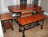 Foxcreek Baskets 36 x 60 Mahogany Bistro table, view 2