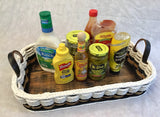 Foxcreek Baskets Casserole Tray 9x13-Cottage Black, view 3