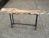 Foxcreek Baskets Live Edge Ambrosia Maple Entryway, view 2