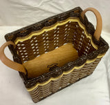 Foxcreek Baskets Bathroom Magazine Holder Basket, view 2