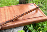 Foxcreek Baskets Ultimate Sourdough Bread/ Beef Brisket Mahogany Fractal Burnt Bow Knife and Mahogany Fractal Burnt Cutting Board Set, view 5