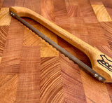 Foxcreek Baskets Ultimate Sourdough Bread /Brisket Mahogany Fractal Burnt Bow Knife, view 3