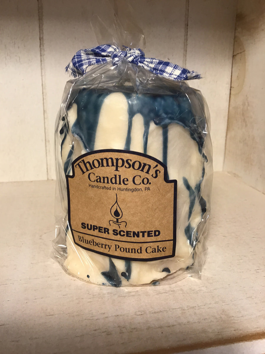 Foxcreek Baskets Candle-Blueberry poundcake