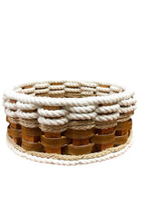 Foxcreek Baskets 8 inch Lazy Susan Basket-Bohemian, view 3