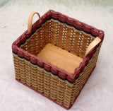 Foxcreek Baskets Book Case Butler Basket, view 2