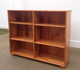 Foxcreek Baskets Book Shelf-- 36x48 Solid Mahogany Book Shelf Unit, view 2