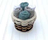 Foxcreek Baskets Candy Basket- Cottage Black, view 4