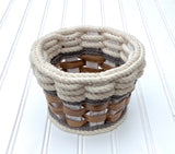 Foxcreek Baskets Candy basket-Cottage Grey, view 4