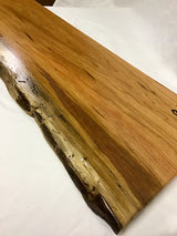 Foxcreek Baskets Charcuterie Board- Cherry Live Edge Skinny w/handle, view 3