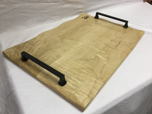 Foxcreek Baskets Charcuterie Board-Maple w/waned edge