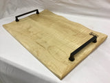 Foxcreek Baskets Charcuterie Board-Maple w/waned edge, view 2