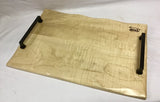 Foxcreek Baskets Charcuterie Board-Maple w/waned edge, view 3