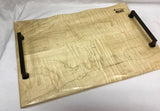 Foxcreek Baskets Charcuterie Board-Maple w/waned edge, view 5