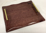 Foxcreek Baskets Charcuterie Board-Purple Heart, view 3
