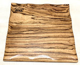 Foxcreek Baskets Charcuterie Board-Zebra Wood w/waned edge, view 5