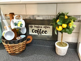 Foxcreek Baskets Coffee Mug Lazy Susan Basket, view 2