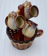 Foxcreek Baskets Coffee Mug Lazy Susan Basket, view 5