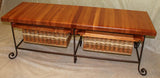 Foxcreek Baskets Table-19x52 Coffee Table/Bench, view 2