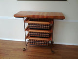 Foxcreek Baskets Table- 14 x36 Console Table, view 3