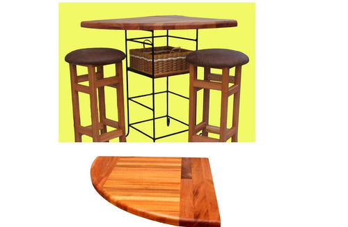 Foxcreek Baskets Table-Corner Pub Table