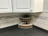Foxcreek Baskets Double Corner-Cottage Grey, view 2