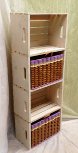 Foxcreek Baskets Crate basket, view 2