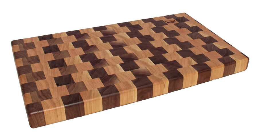 Foxcreek Baskets Cutting board-Black Walnut and Cherry end grain