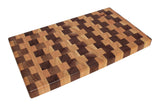 Foxcreek Baskets Cutting board-Black Walnut and Cherry end grain, view 3