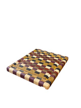 Foxcreek Baskets Cutting Board-Colors on Display End Grain Exotic Woods Cutting Board, view 3