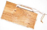 Foxcreek Baskets Cutting Board-- Farmhouse Mahogany Board with drip trail and Bow Knife, view 6