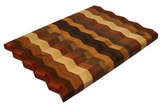 Foxcreek Baskets Cutting board - 3D Chevron wood cutting board, view 6