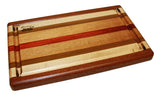 Foxcreek Baskets Cutting board--Stripes Board and Bow Knife w/drip trail, view 2