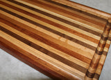 Foxcreek Baskets Cutting board-- Small Stripes, view 3