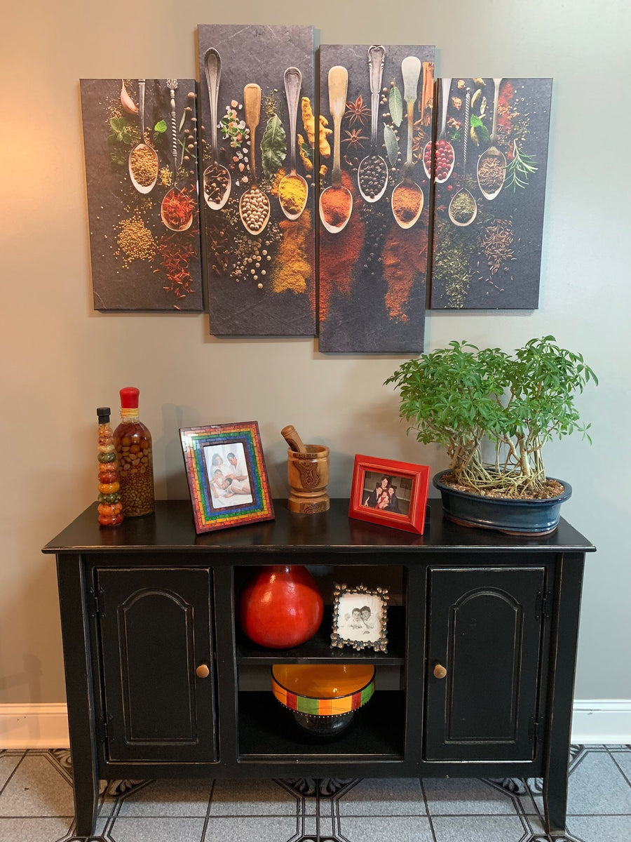 Foxcreek Baskets Farmhouse Table-Farmhouse Console/Entertainment Table