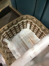 Foxcreek Baskets Double Casserole shabby chic, view 2