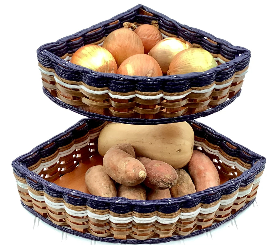 Foxcreek Baskets Double Corner Basket
