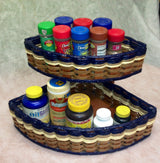 Foxcreek Baskets Double Corner Basket, view 3