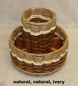 Foxcreek Baskets Double Utensil Lazy Susan, view 6