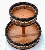 Foxcreek Baskets Double Lazy Susan Basket, view 6
