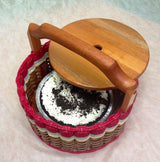 Foxcreek Baskets Double pie basket, view 3