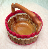 Foxcreek Baskets Double pie basket, view 4