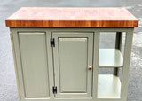 Foxcreek Baskets Farmhouse Island-Farmhouse Mobile 22x44 Mahogany End Grain, view 4