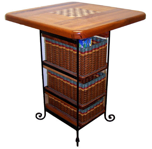 Foxcreek Baskets Table-32x34 Game Table