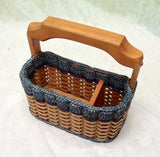 Foxcreek Baskets Hair Dryer Wall Basket, view 2