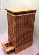Foxcreek Baskets Hamper with delicates drawer, view 3