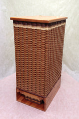 Foxcreek Baskets Hamper with delicates drawer, view 4
