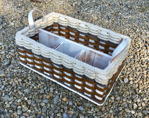 Foxcreek Baskets Hobby Basket-Cottage Grey