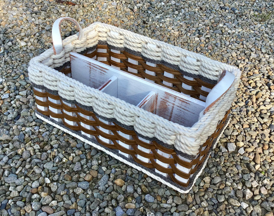 Foxcreek Baskets Hobby Basket-Cottage Grey