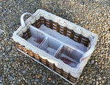 Foxcreek Baskets Hobby Basket-Cottage Grey, view 2